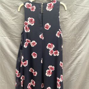 Tommy Hilfiger Women’s Trapeze Dress, Navy Multi, Floral, 12